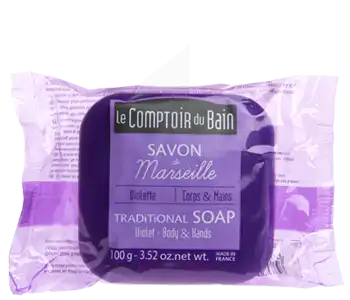 Le Comptoir Du Bain Savon De Marseille Violette