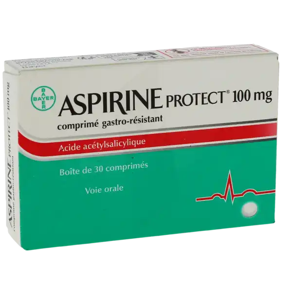 Aspirine Protect 100 Mg, Comprimé Gastro-résistant