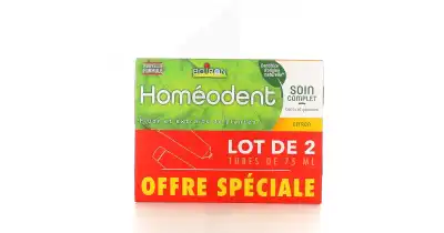 Homeodent Citron Soin Complet PÂte Dentifrice 2t/75ml à Mérignac