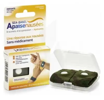Sea-band Bracelet Anti-nausées Vert Enfant B/2 à Grenade