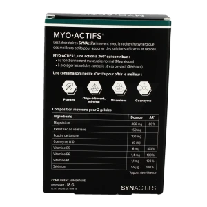 Synactifs Myoactifs Gélules B/30