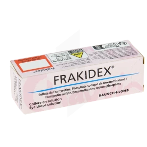 Frakidex, Collyre En Solution