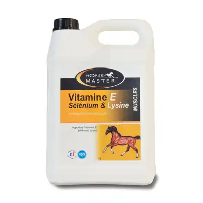 Horse Master Vitamine E Sélénium-lysine 5l à Bouc-Bel-Air