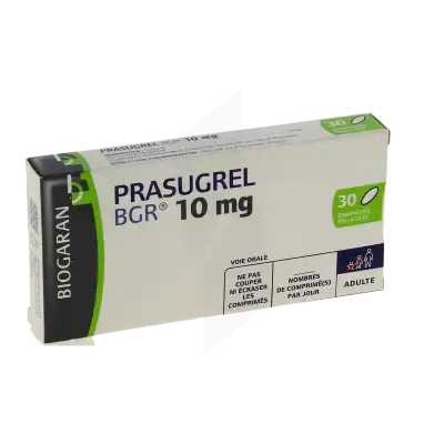 Prasugrel Bgr 10 Mg, Comprimé Pelliculé à VILLERS-LE-LAC