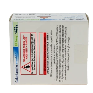 Galantamine Arrow Lab Lp 24 Mg, Gélule à Libération Prolongée