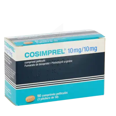 Cosimprel 10 Mg/10 Mg, Comprimé Pelliculé à Ris-Orangis