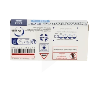 Pravastatine Eg 20 Mg, Comprimé Pelliculé Sécable