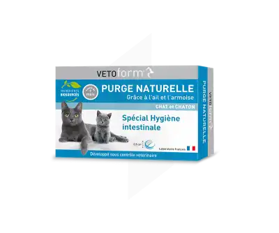 Vetoform Purge  Chat-chaton 20 Comprimés à VALENCE