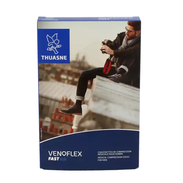 Venoflex Fast'air 2 Chaussette Homme Noir Taille 3n