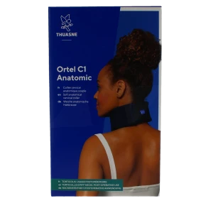 Thuasne C1 Anatomique Collier Cervical Marine 9cm Taille 3