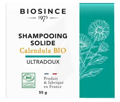 Biosince 1975 Shampooing Solide Calendula Bio Ultradoux 55g à UGINE