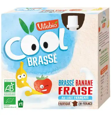 Vitabio Cool Brassé Banane Fraise à LA-RIVIERE-DE-CORPS