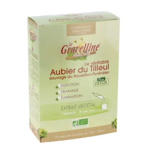 Aubier De Tilleul Sauvage Du Roussillon Solution Buvable Bio 30 Ampoule/10ml