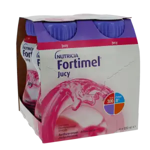 Fortimel Jucy Nutriment Fraise 4 Bouteilles/200 Ml à CHENÔVE