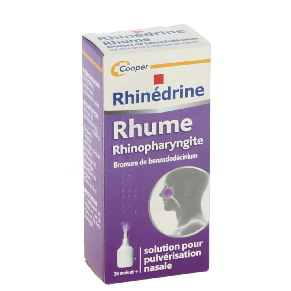 Rhinedrine, Solution Pour Pulvérisation Nasale
