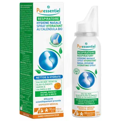 Puressentiel Respiratoire Spray HygiÈne Nasale Hydratant Fl/100ml à Clamart