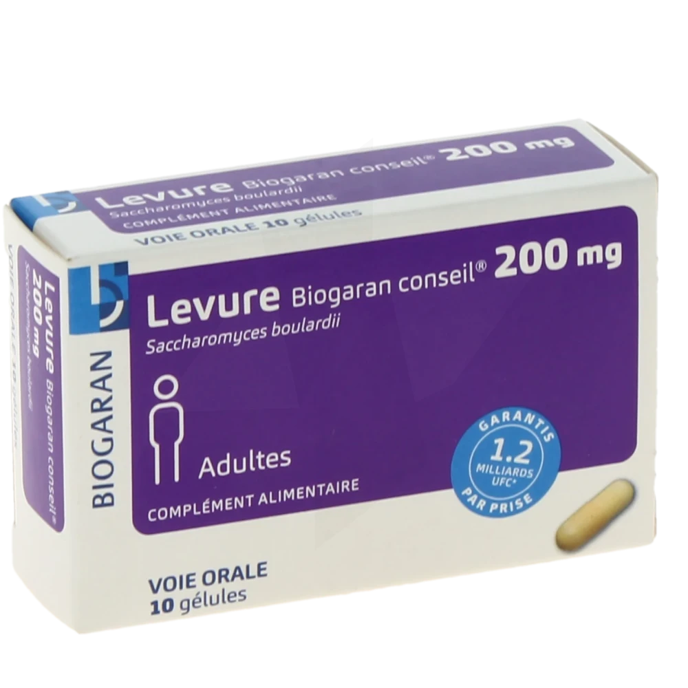 Biogaran Conseil Levure 200 Mg GÉl Adulte B/10