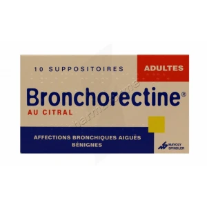 Bronchorectine Au Citral Adultes, Suppositoire
