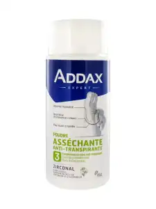 Addax Poudre Asséchante Anti-transpirante Pieds 75g à Paris