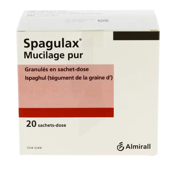 Spagulax Mucilage Pur, Granulés En Sachet Dose