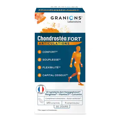 Acheter Chondrosteo+ Fort Comprimés B/120 à La Lande-de-Fronsac