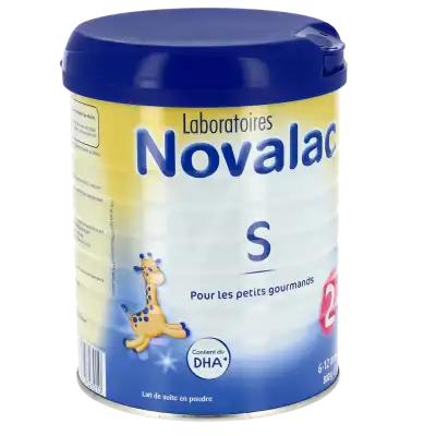 Novalac S 2 Lait En Poudre 6 à 12 Mois B/800g à Bordeaux