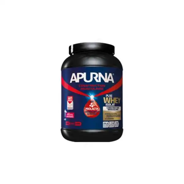 Apurna Pure Whey Pdr Fruits Rouges B/750g