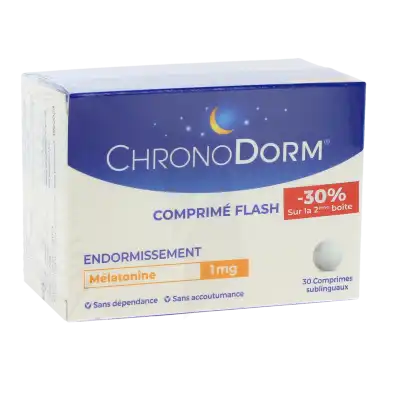 Chronodorm MÉlatonine 1 Mg Comprimés Subl 2 Boîtes De 30 à ST-ETIENNE-DE-TULMONT