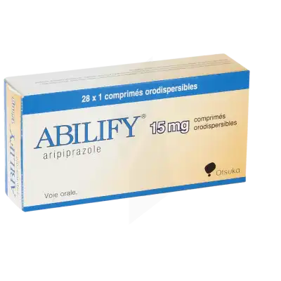 Abilify 15 Mg, Comprimé Orodispersible à Lherm