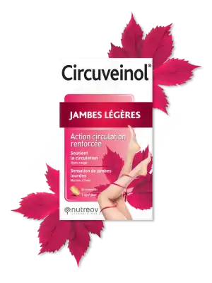 Nutreov Circuveinol Circulation Veineuse Comprimés B/30 à  NICE