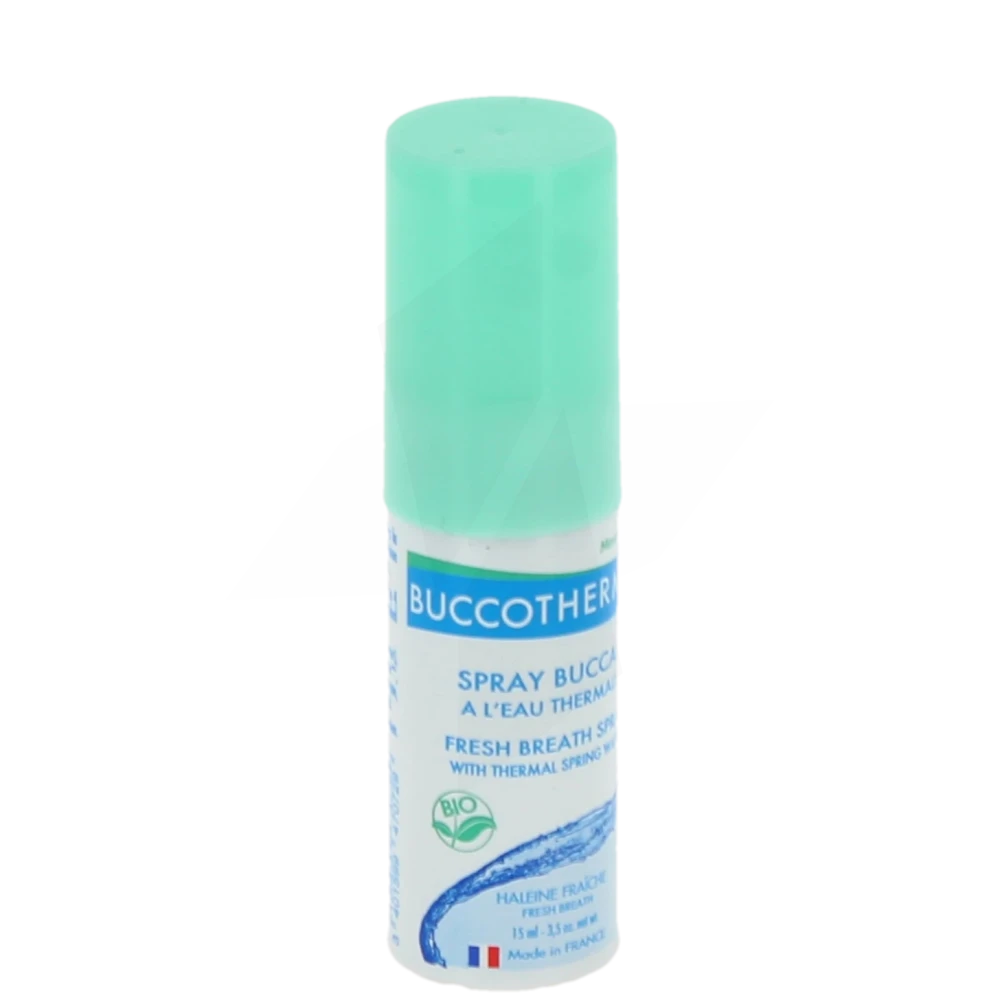 Buccotherm Spray Buccal Bio Goût Menthe Fraîche 15ml