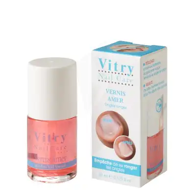 Vitry Nail Care Vernis Amer Ongles Rongés 10 Ml à Mailly-Maillet