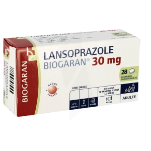 Lansoprazole Biogaran 30 Mg, Comprimé Orodispersible