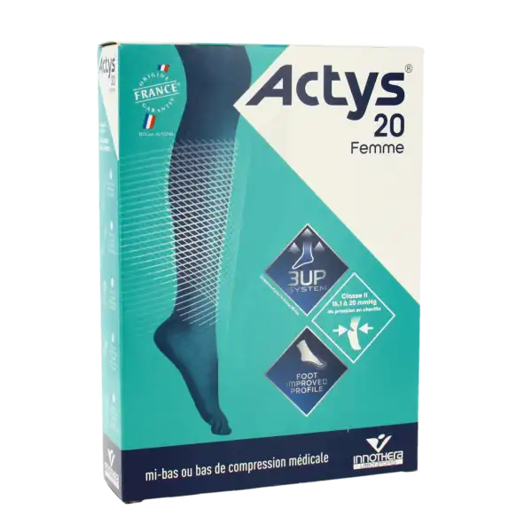 Actys 20 Mi-bas Pf Femme Beige T2n