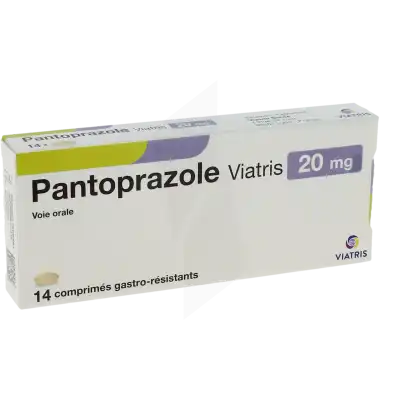 Pantoprazole Viatris 20 Mg, Comprimé Gastro-résistant à CHAMPAGNOLE