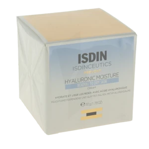 Isdin Hyaluronic Moisture Crème Peaux Normales à Sèches Pot/50g