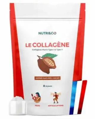 Nutri&co le collagène Cacao 240g