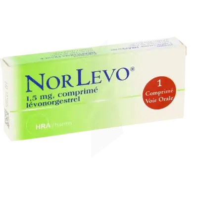 Norlevo 1,5 Mg, Comprimé à Bordeaux