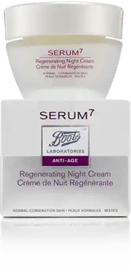 Sérum 7 Crème De Nuit Régénérante Peau Normale Pot/50ml à Beaujeu-Saint-Vallier-Pierrejux-et-Quitteur