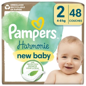 Pampers Harmonie Couche T2 Paq/48