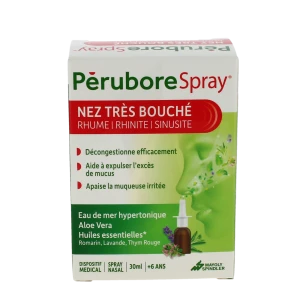 Perubore Spray Nasal Nez Très Bouché Fl/30ml