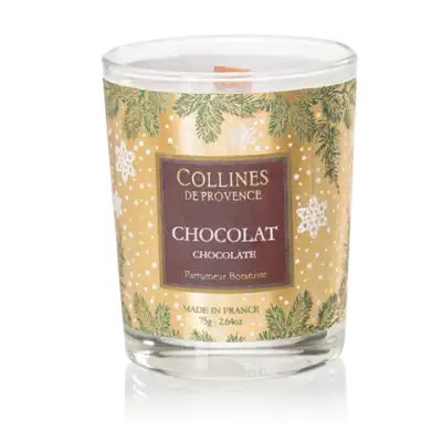 Collines De Provence Bougie Parfumée Chocolat 75g à JOINVILLE-LE-PONT