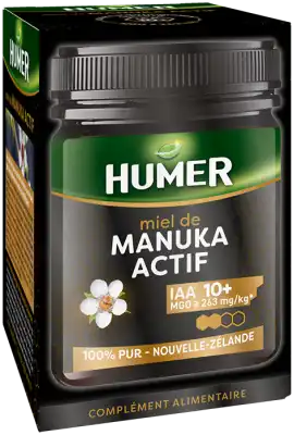 HUMER MIEL MANUKA ACTIF IAA 10+ POT/250G