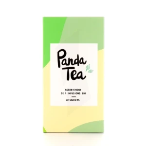 Panda Tea Infusions Coffret 20 Sachets