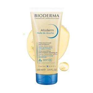 Bioderma Atoderm Huile De Douche Peau Sèche Sujette Eczéma Atopique 100ml