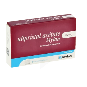 Ulipristal Acetate Viatris 30 Mg, Comprimé Pelliculé