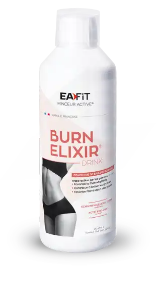 Eafit Burn Elixir Drink Thé Vert épicé Solution Buvable Fl/500ml