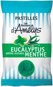 Les Douceurs D'amelys Pastilles Eucalyptus Menthe Sachet/100g