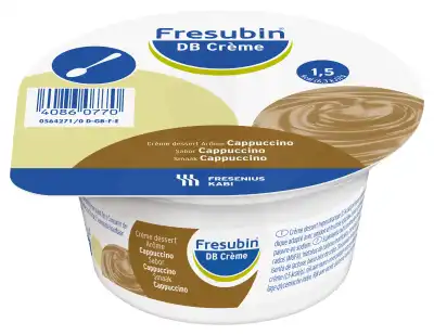Fresubin Db Crème Nutriment Cappuccino 4pots/200g à Angers