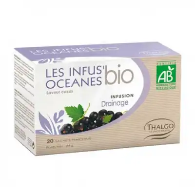 Infus'océanes Bio By Thalgo Boîte Infus'océanes Bio Jambes Légères* Boîte/20 Sachets à Orléans
